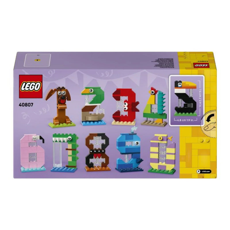 Lego 40807 Others Birthday Numbers (281 Pieces)