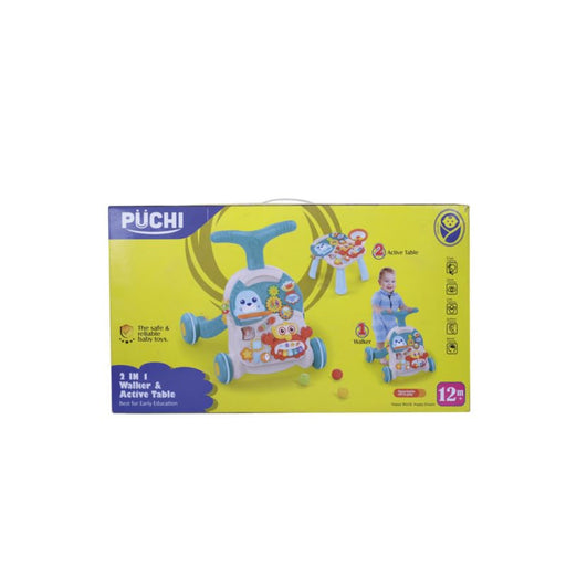 Puchi 2-in-1 Baby Walker & Active Table