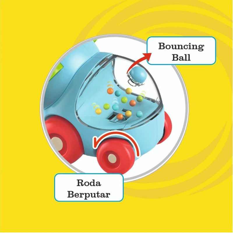 Puchi Bouncing Animal Car 12m