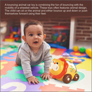 Puchi Bouncing Animal Car 12m