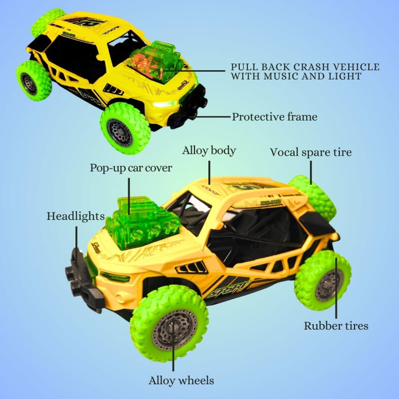 Puchi Diecast Predator Toy Car Model Hunnter