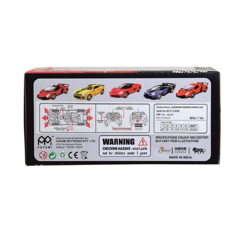 Puchi Remote Control Car for Kids with Rechargable Battery