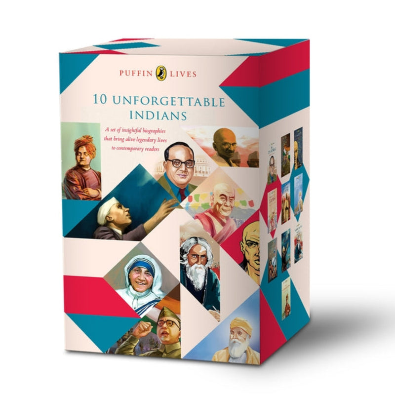 Puffin Lives : 10 Unforgettable Indians Box Set (Age : 7 Years+)