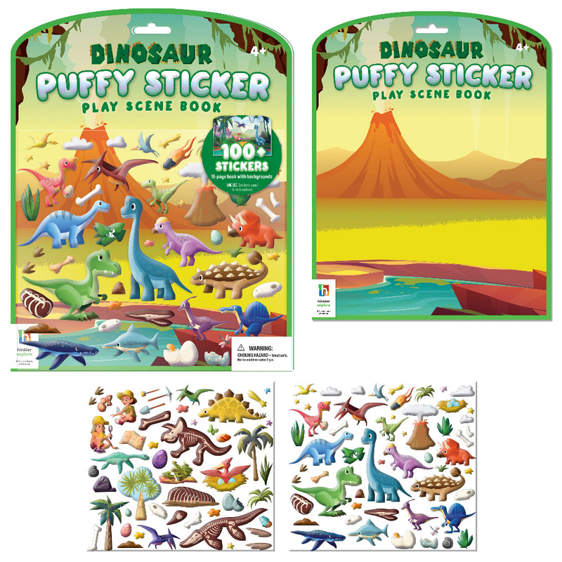 Puffy Sticker Play Scene Books