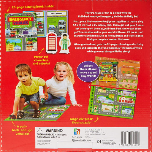 Pull-Back-and-Go Vehicles Activity Set-Puzzles-RBC-Toycra