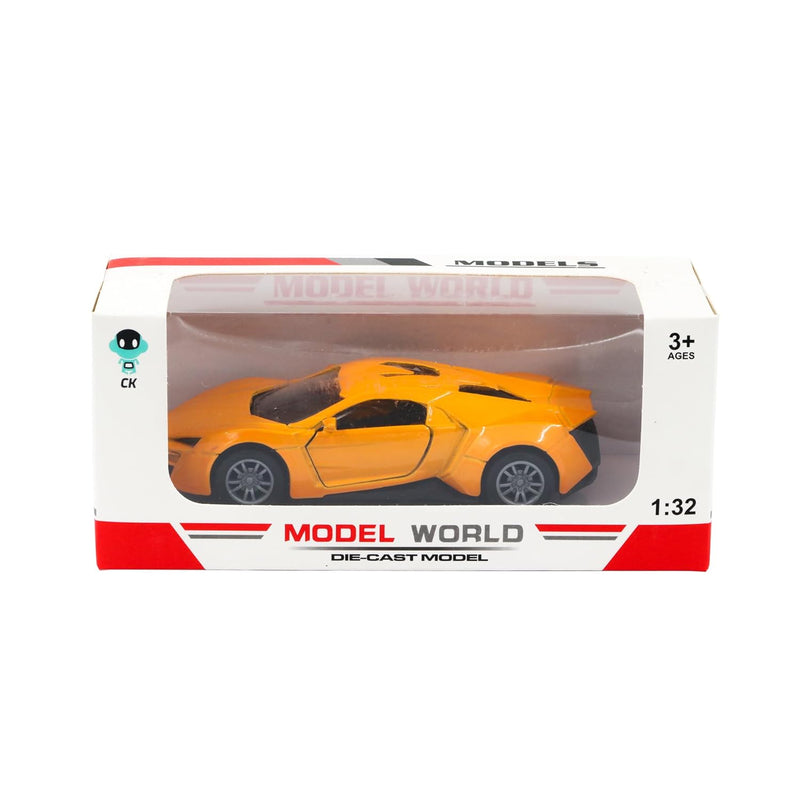 Pullback Die Cast Car- (1:32 Scale)