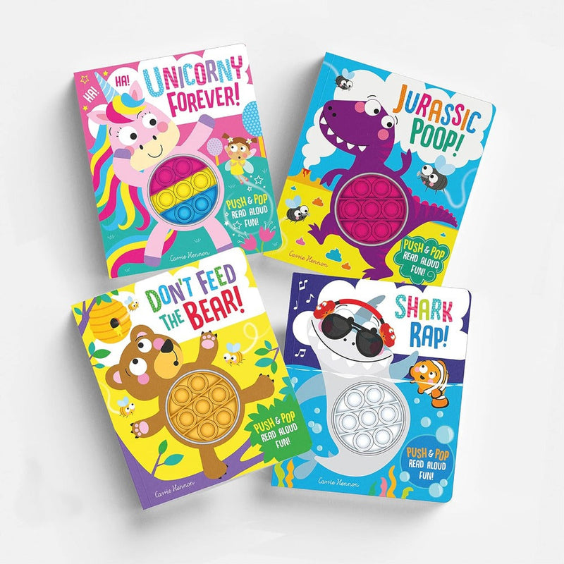 Push And Pop Board Books-Board Book-Toycra Books-Toycra
