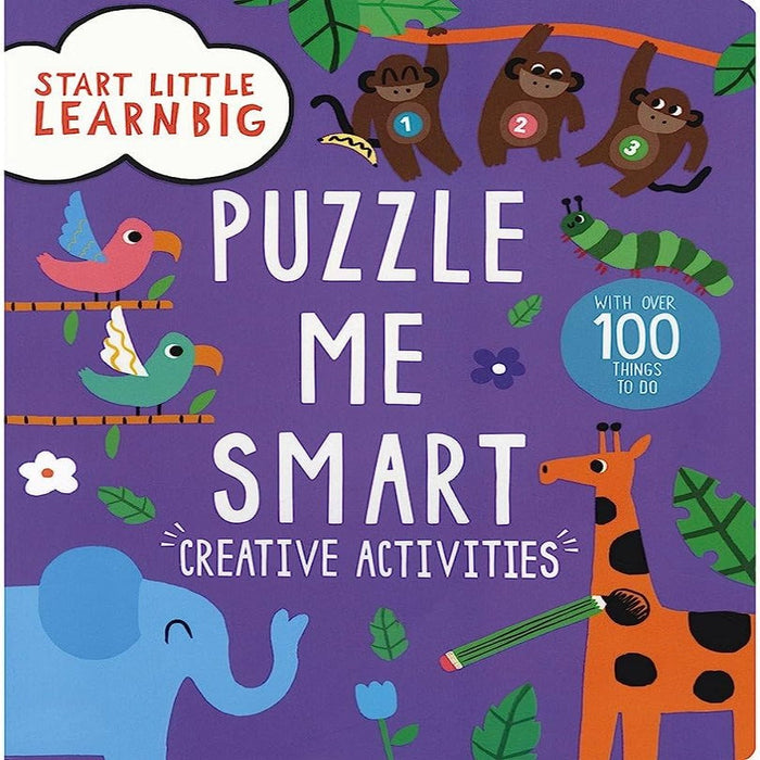 Puzzle Me Smart-Activity Books-SBC-Toycra
