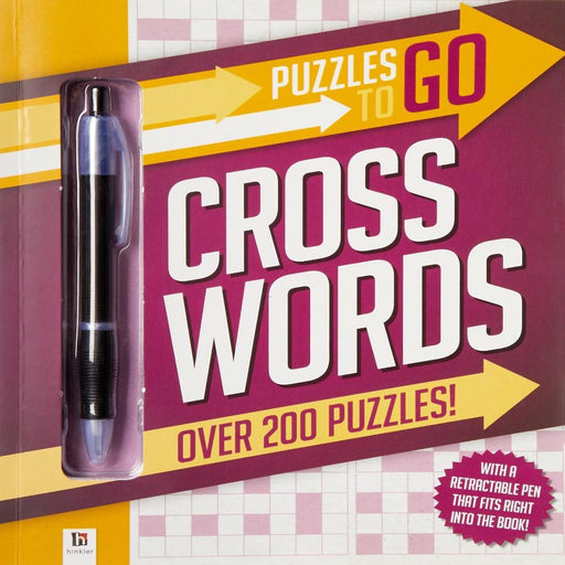 Puzzles To Go Crosswords-Activity Books-SBC-Toycra