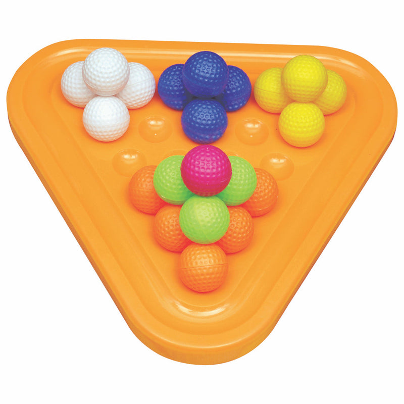 Pyramid Ball Puzzle – 60 PCS Brain-Boosting Game for Kids (Ages 4-6)