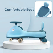 R For Rabbit - Iya Iya Dino - Swing Car - Sky Blue