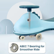 R For Rabbit - Iya Iya Dino - Swing Car - Sky Blue