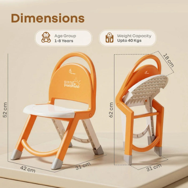 R For Rabbit Jelly Bean Zippy Foldable Kids Chair