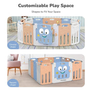 R For Rabbit Joyland Playpan Playmats - Blue Orange