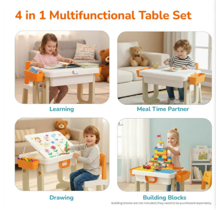 R For Rabbit - Little Genius Learner - Blue Multi-Furniture-R for Rabbit-Toycra