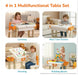 R For Rabbit - Little Genius Learner - Blue Multi-Furniture-R for Rabbit-Toycra