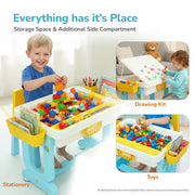 R For Rabbit - Little Genius Learner - Blue Multi