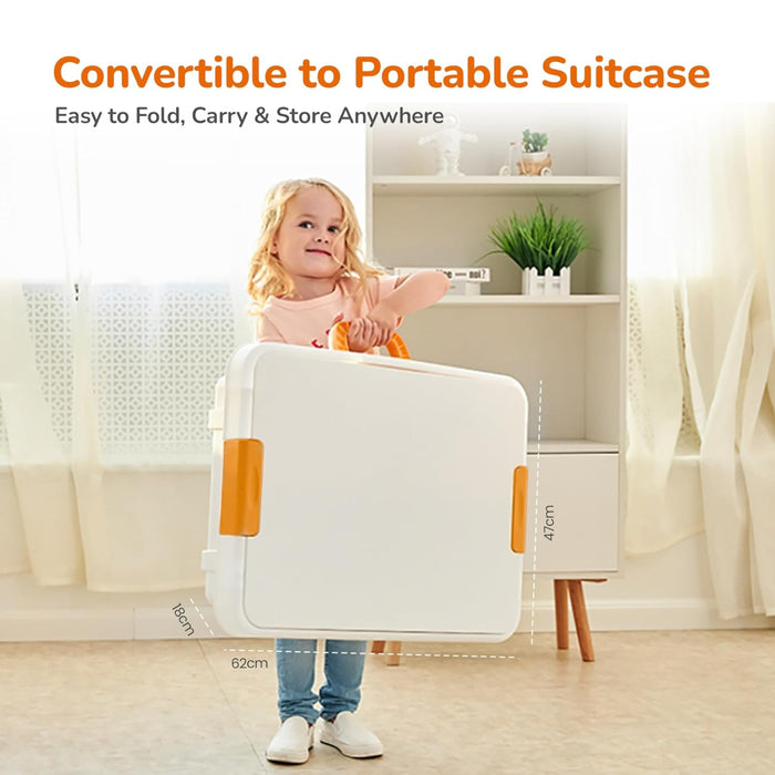 R For Rabbit - Little Genius Learner - Grey Multi-Furniture-R for Rabbit-Toycra