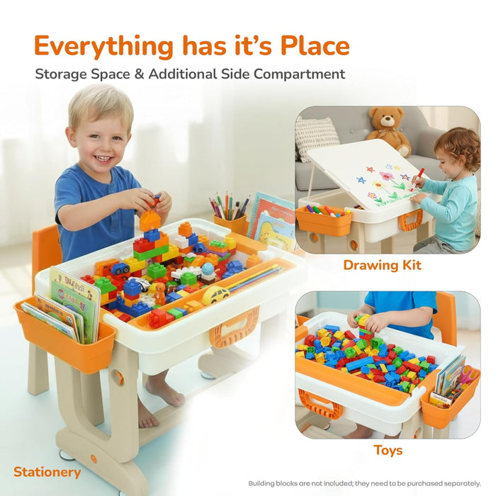 R For Rabbit - Little Genius Learner - Grey Multi-Furniture-R for Rabbit-Toycra