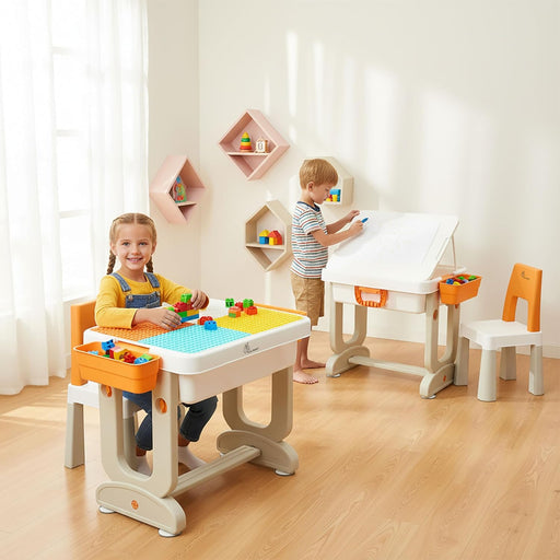 R For Rabbit - Little Genius Learner - Grey Multi-Furniture-R for Rabbit-Toycra