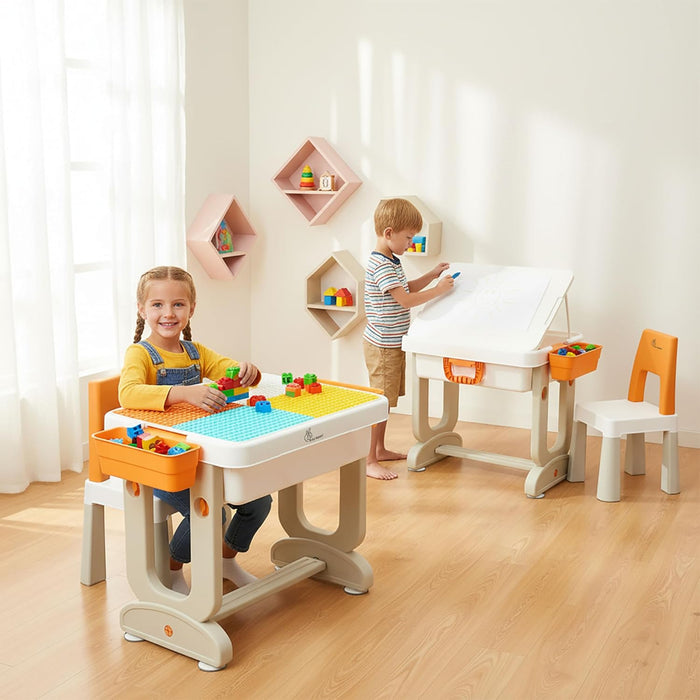 R For Rabbit - Little Genius Learner - Grey Multi-Furniture-R for Rabbit-Toycra