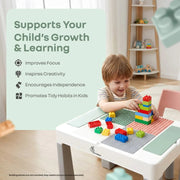 R For Rabbit Little Genius Learner Neo Kids Table & Chair