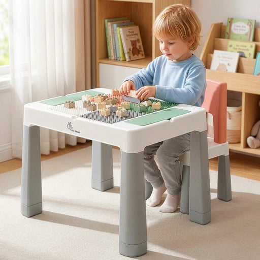 R For Rabbit Little Genius Learner Neo Kids Table & Chair