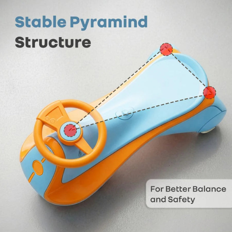 R For Rabbit Lya Lya Sportz Ace Swing Car For Kids