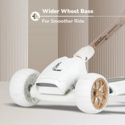 R For Rabbit Road Runner Blaze Scooter For Kids - Cream Gold