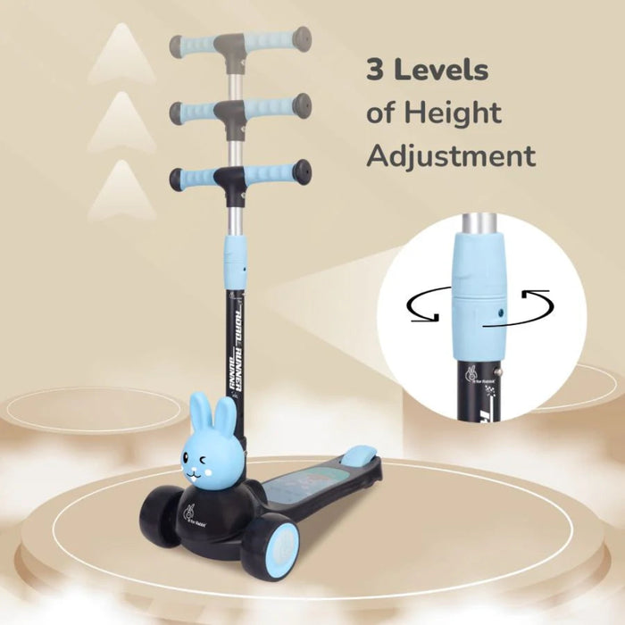 R For Rabbit -Road Runner Bunny - Black Blue-Ride Ons-R for Rabbit-Toycra