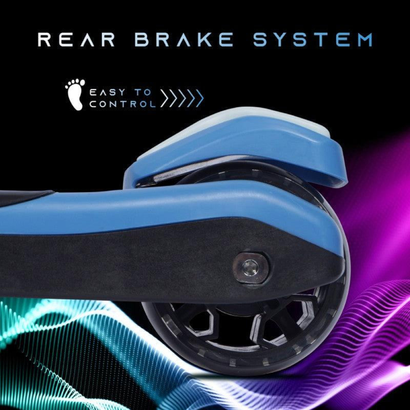 R For Rabbit Road Runner Racer Scooter -Blue Black