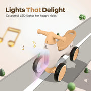 R For Rabbit Speedster Glider Rideon Car Beige