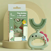 R For Rabbit Tiny Smiles U Kids Toothbrush - Green