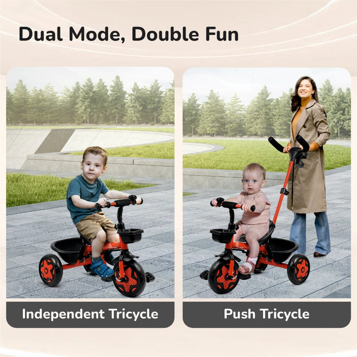 R For Rabbit - Tiny Toes R20 Ace - Tricycle - Cherry Red-Ride Ons-R for Rabbit-Toycra