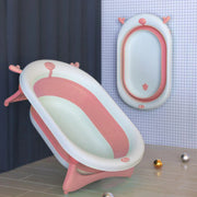 R for Rabbit Bubble Double Aqua Baby Bath Tub Compact Fold & Portable