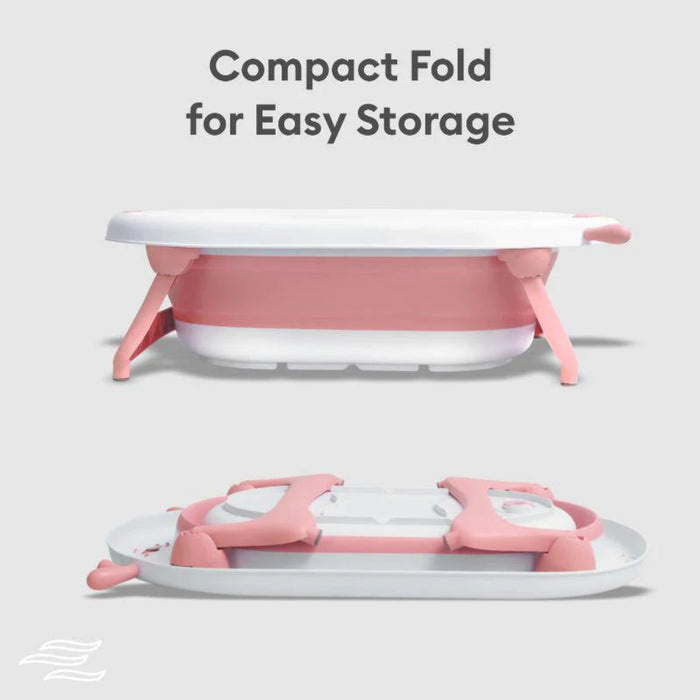 R for Rabbit Bubble Double Aqua Baby Bath Tub Compact Fold & Portable-Bath Toys-R for Rabbit-Toycra