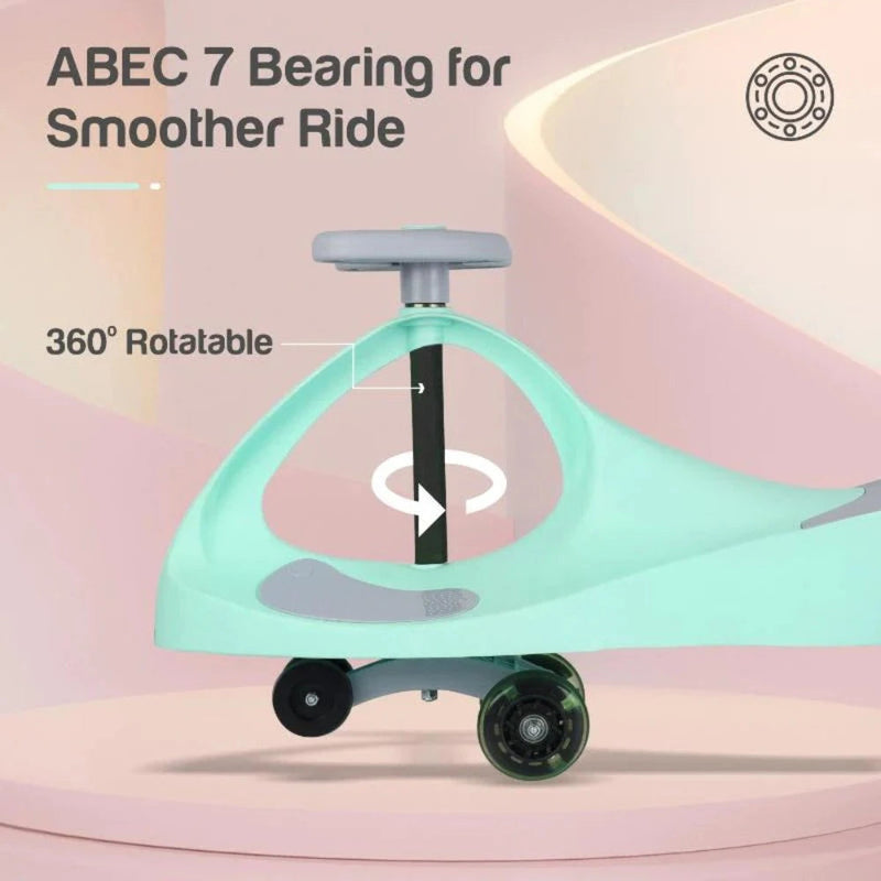 R for Rabbit Iya Iya Ace Swing Car