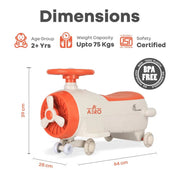 R for Rabbit Iya Iya Aero Swing Car for kids