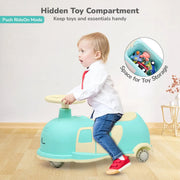 R for Rabbit Iya Iya Caravan – 3-in-1 Multipurpose Ride-On with PU LED Wheels