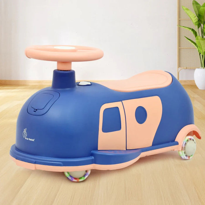 R for Rabbit Iya Iya Caravan – 3-in-1 Multipurpose Ride-On with PU LED Wheels-Ride Ons-R for Rabbit-Toycra