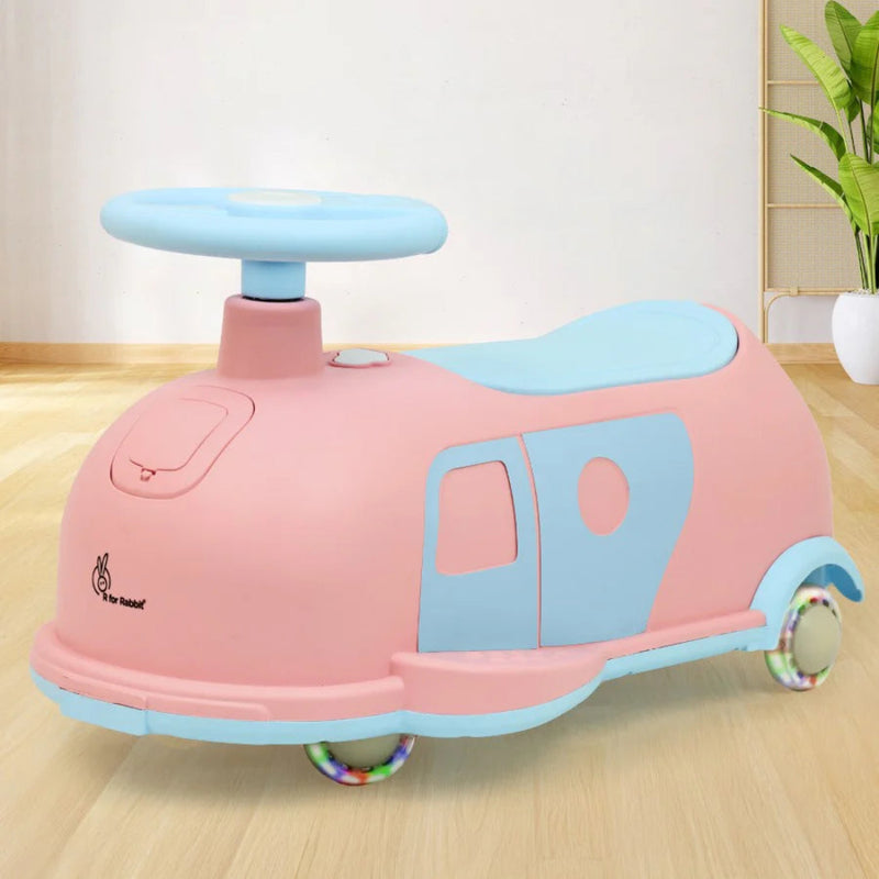 R for Rabbit Iya Iya Caravan – 3-in-1 Multipurpose Ride-On with PU LED Wheels
