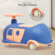 R for Rabbit Iya Iya Caravan – 3-in-1 Multipurpose Ride-On with PU LED Wheels
