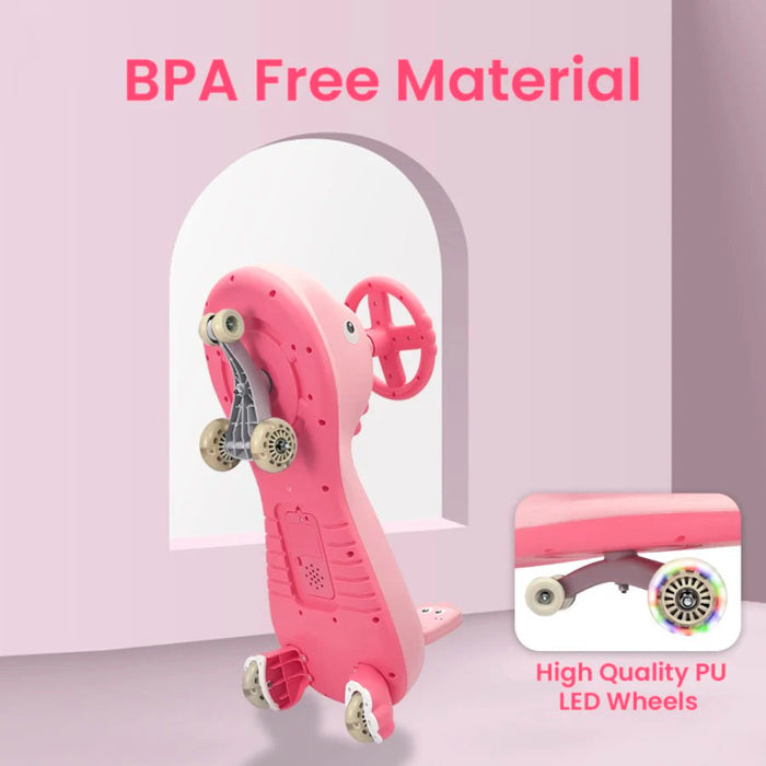 R for Rabbit Iya Iya Dino Kids Swing Car-Ride Ons-R for Rabbit-Toycra