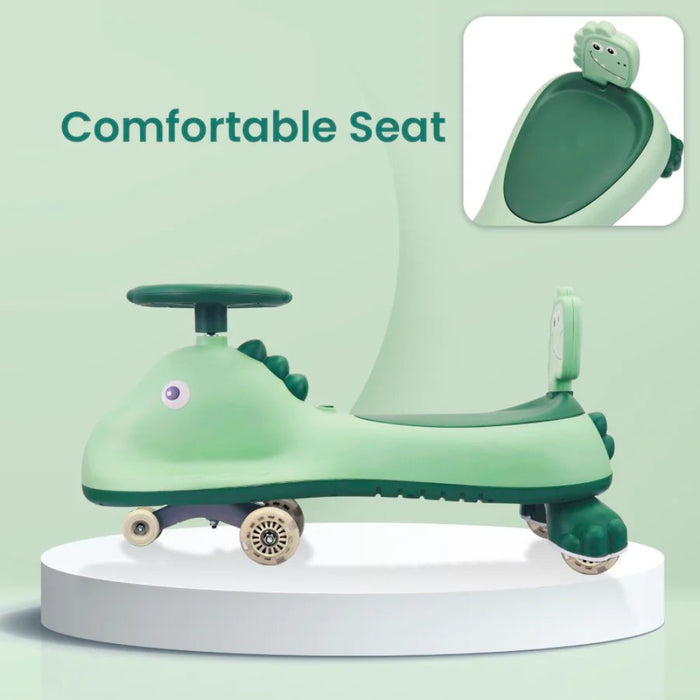 R for Rabbit Iya Iya Dino Kids Swing Car-Ride Ons-R for Rabbit-Toycra