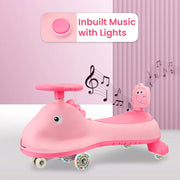 R for Rabbit Iya Iya Dino Kids Swing Car
