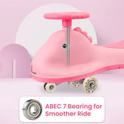 R for Rabbit Iya Iya Dino Kids Swing Car