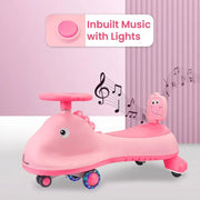 R for Rabbit Iya Iya Dino Swing Car