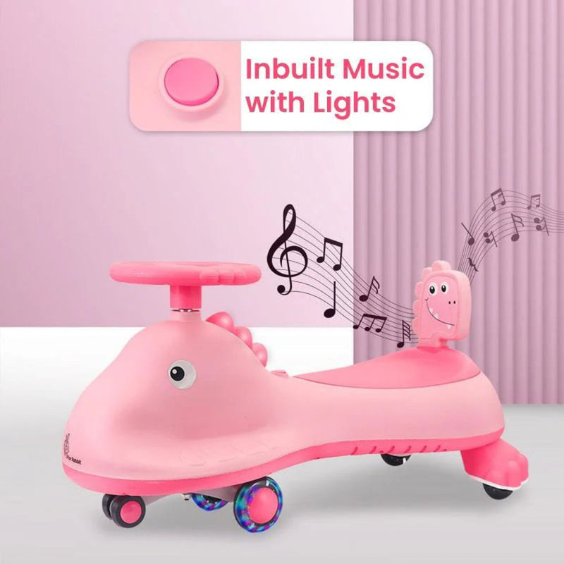 R for Rabbit Iya Iya Dino Swing Car