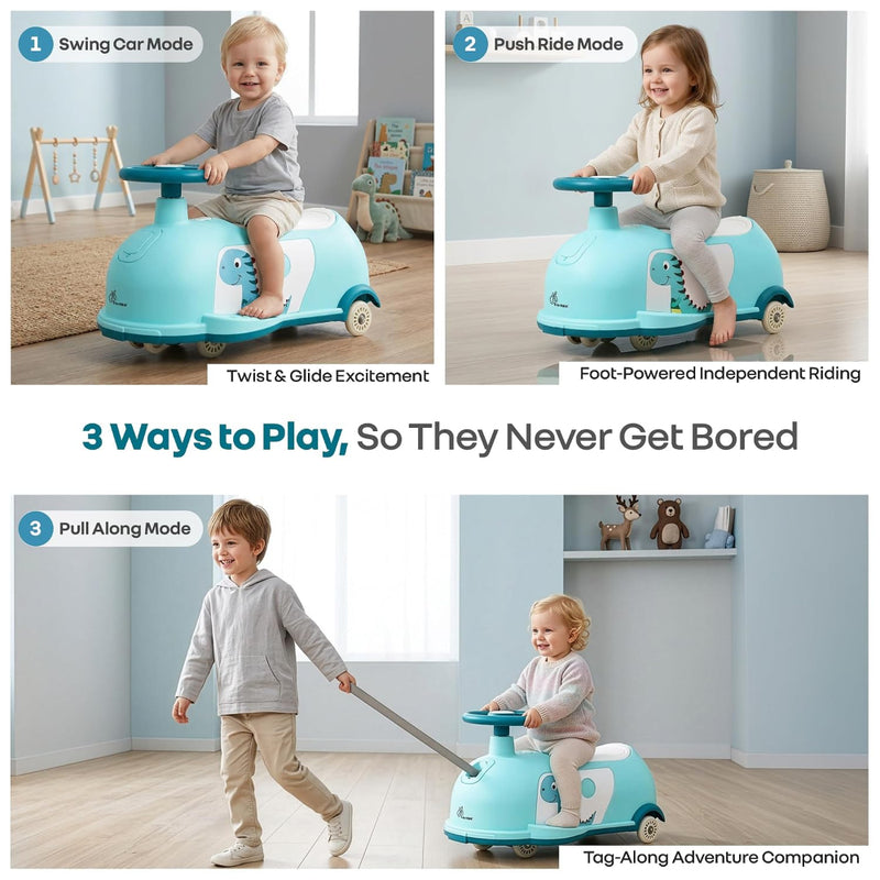 R for Rabbit Iya Iya Poppy Swing Car