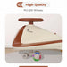 R for Rabbit Iya Iya Sportz Swing Car For Kids - Cream Brown-Ride Ons-R for Rabbit-Toycra